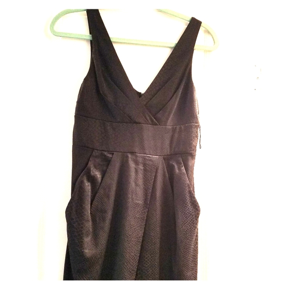 snakeskin cocktail dress